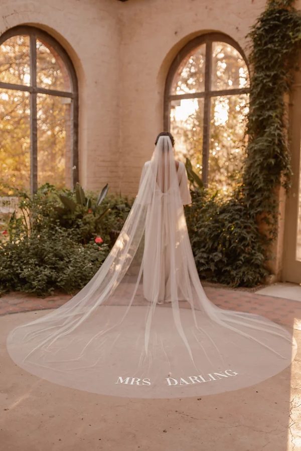 EMILIA | EMBROIDERED CATHEDRAL VEIL - Image 3