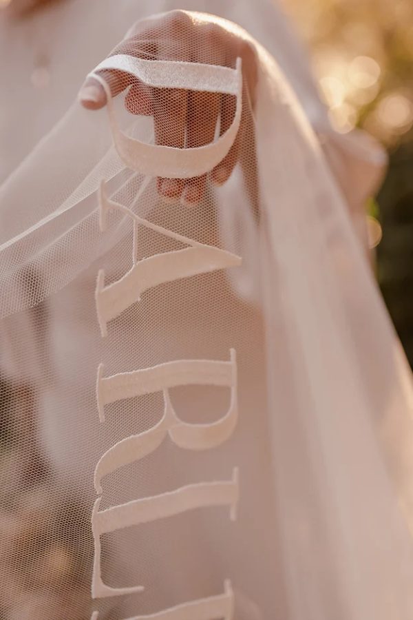 EMILIA | EMBROIDERED CATHEDRAL VEIL - Image 7
