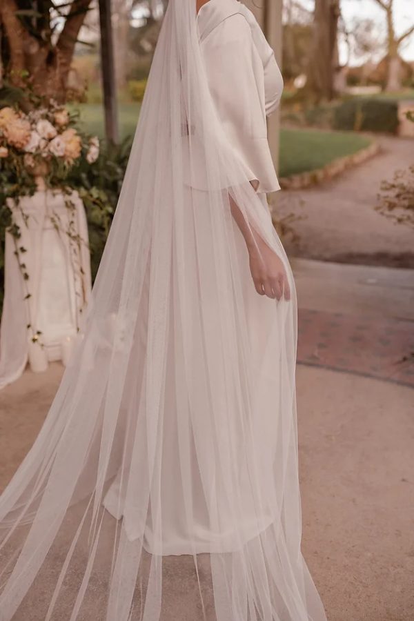 LILIANA | MONOGRAMMED VEIL - Image 2