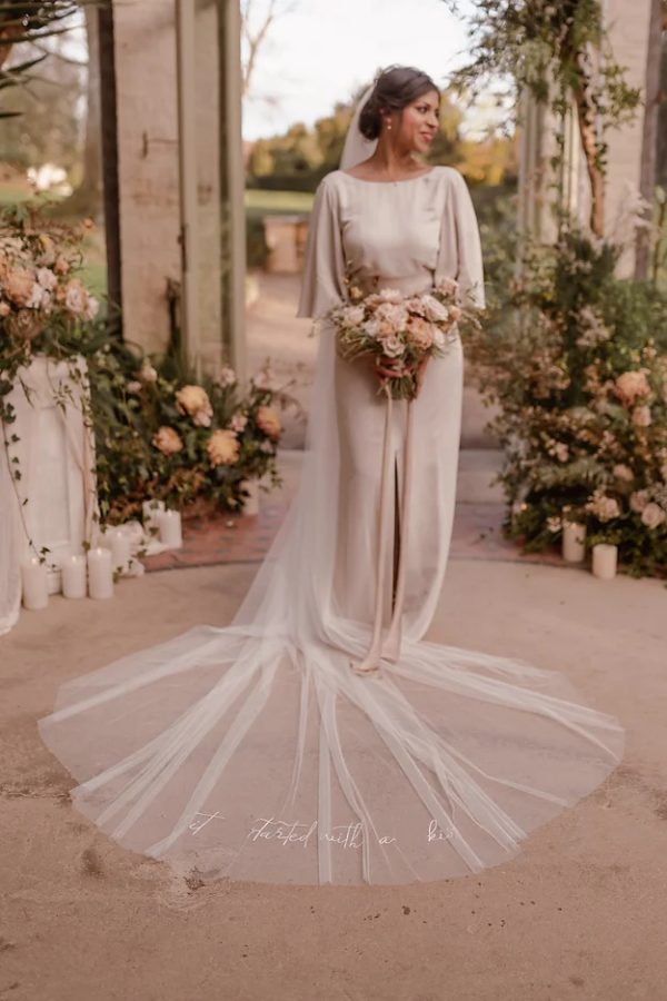 LYRA | EMBROIDERED LYRIC VEIL - Image 6