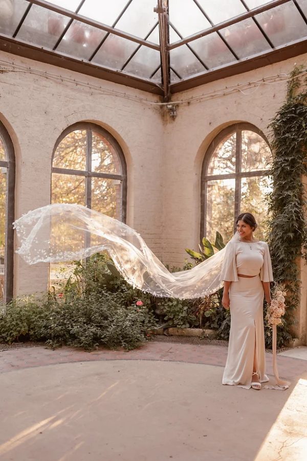 PETRA | PETAL & LEAF VEIL - Image 4