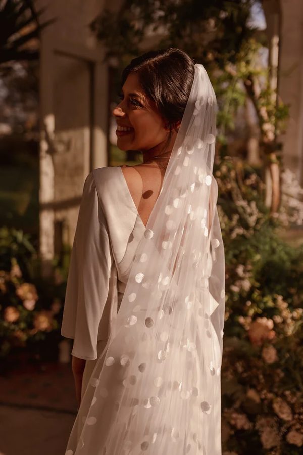 TERESA | LARGE POLKA DOT VEIL - Image 6