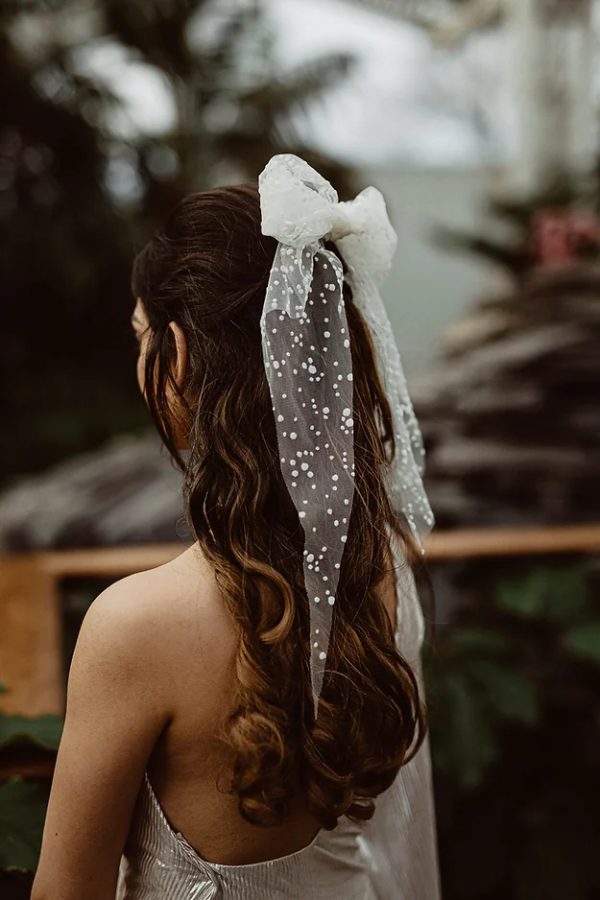 VALENTINA SPOTTY HAIR BOW VALENTINA | SPOTTY HAIR BOW - Image 3